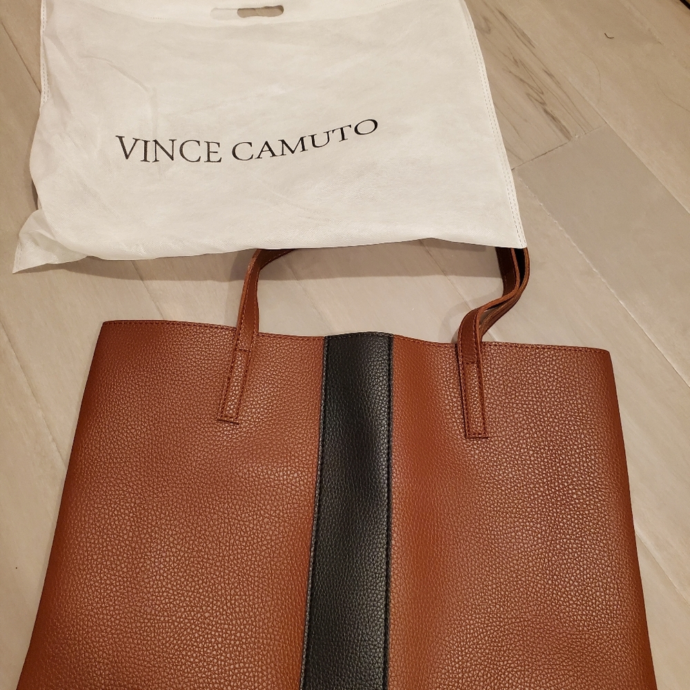 Vince Camuto vegan leather tote